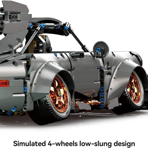 لگو تکنیک ماشین پورشه 964 با 2435 قطعه با مقیاس 1:10 مدل 10220B_اسباب بازی